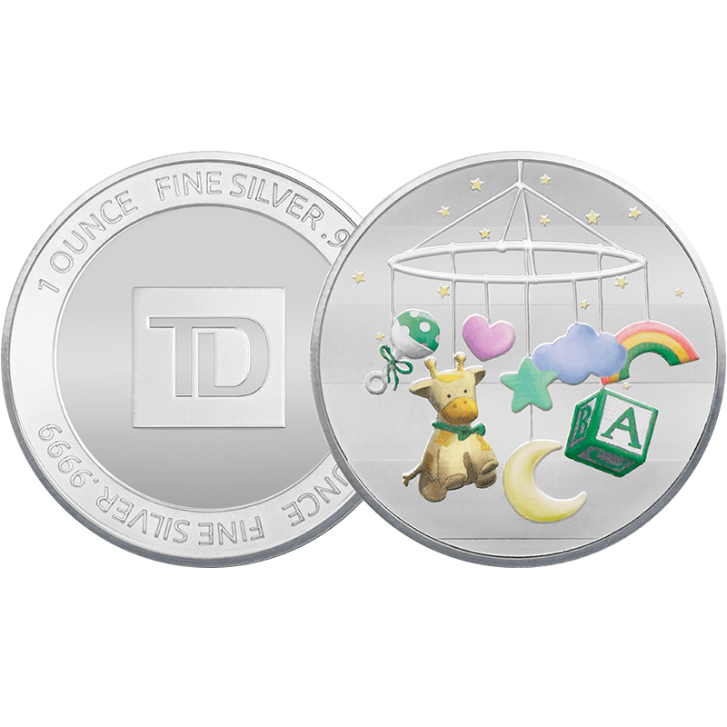 Buy 1 oz. TD Sleep Tight, Goodnight Silver Round Price in Canada TD